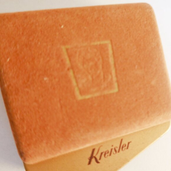 vintage 14k overlay gold  cufflinks, ovals in gold tone new in original box - Picture 2 of 2